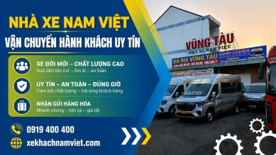 Nhà Xe Nam Việt – Vận Chuyển Hành Khách Uy Tín