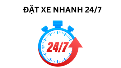 Đặt xe nhanh 24/7