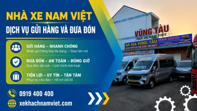 Nhà Xe Nam Việt – Dịch Vụ Gửi Hàng Và Đưa Đón