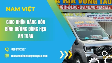 Giao Nhận Hàng Hóa Bình Dương Đúng Hẹn An Toàn