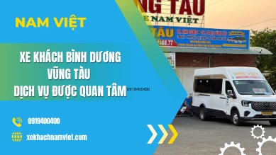 Xe Khách Bình Dương Vũng Tàu – Dịch Vụ Được Quan Tâm