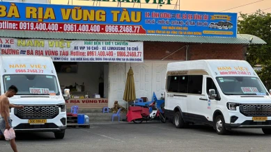 Đưa đón hành khách Bình Dương - Vũng Tàu